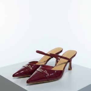 patent pointed strap heels